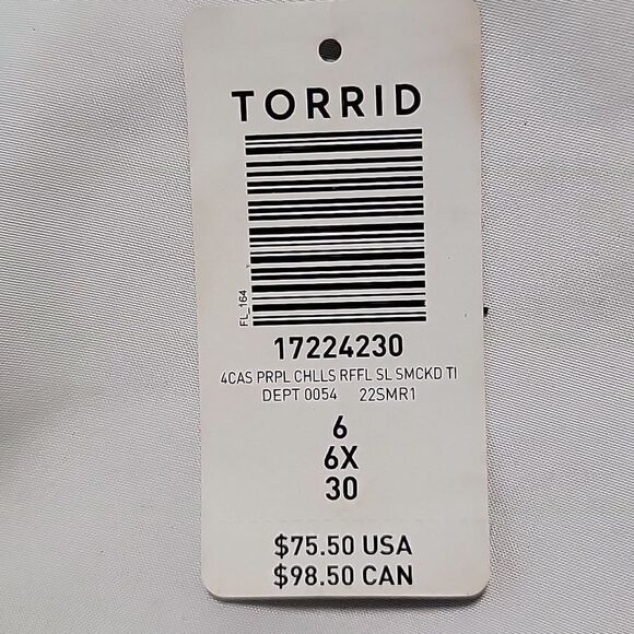 NWOT Midi Challis Smocked Tiered Dress - Picture 8 of 8